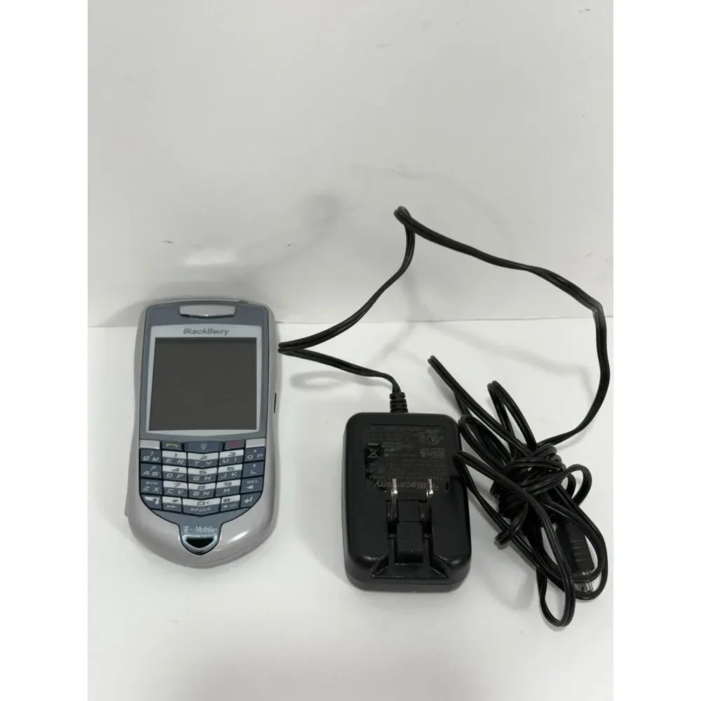 Blackberry 7100t Prosumer QWERTY Vintage Mobile phone W Charger No Battery PARTS